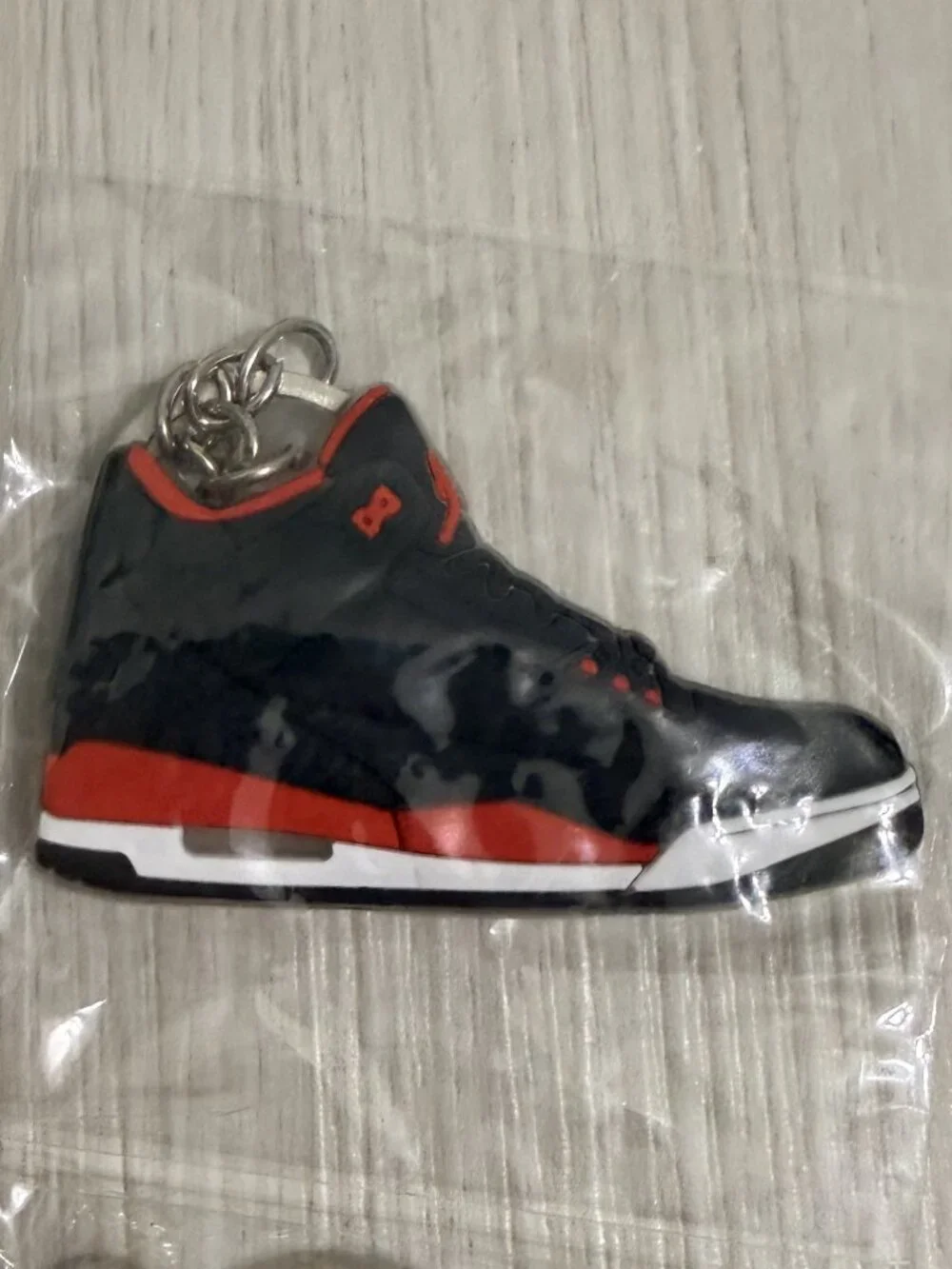 Mini Sneaker Keychain Lot of 5 Retro Basketball Shoe Key Rings Hypebeast Pack